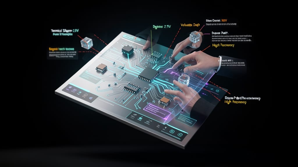 Technical 3D Diagram Presentation Template