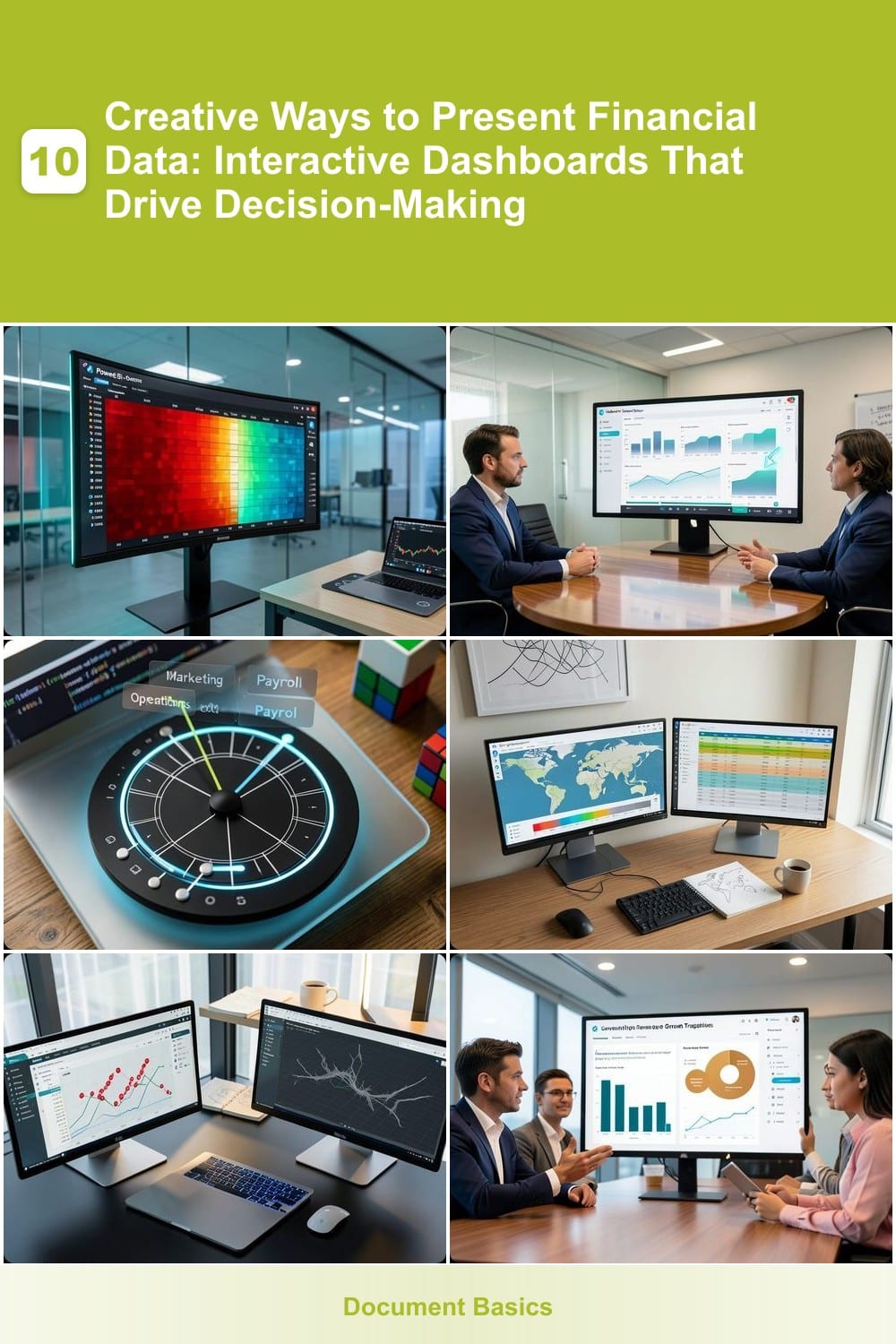 10 Creative Ways to Present Financial Data: Interactive Dashboards That Drive Decision-Making