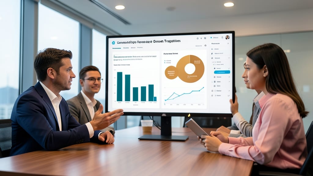 Comparative Financial Benchmarking with Canva Infographics
