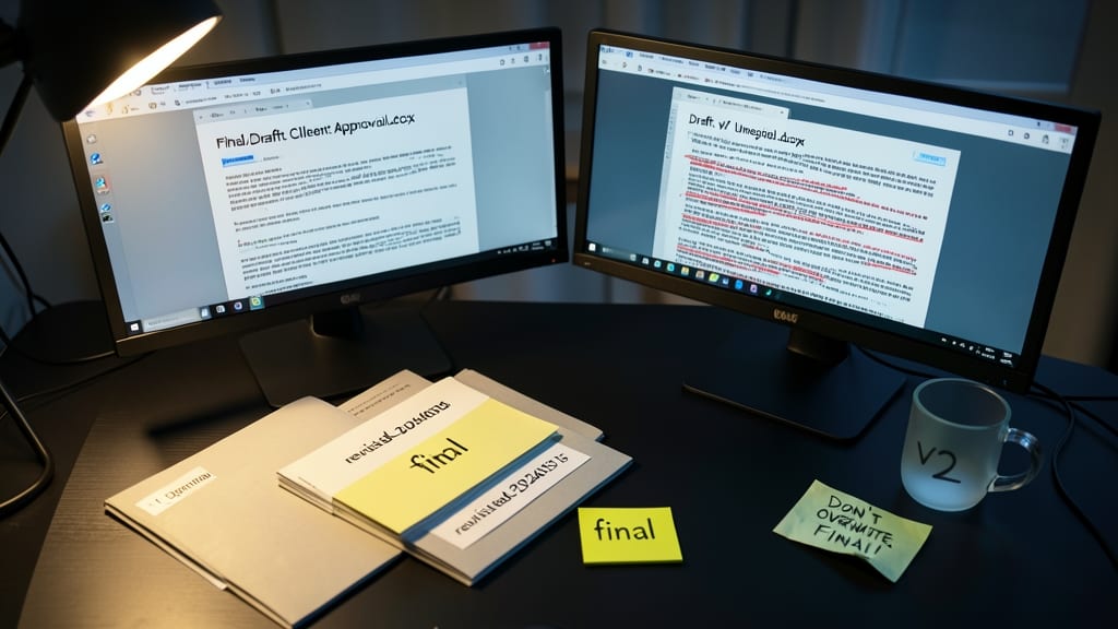 Version Control with Suffixes