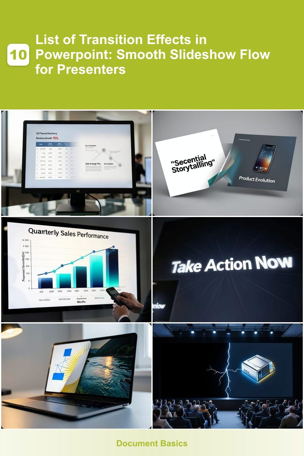 List of Transition Effects in Powerpoint: Smooth Slideshow Flow for Presenters