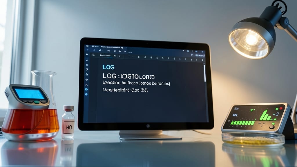 LOG and LOG10 Functions for Scientific Data