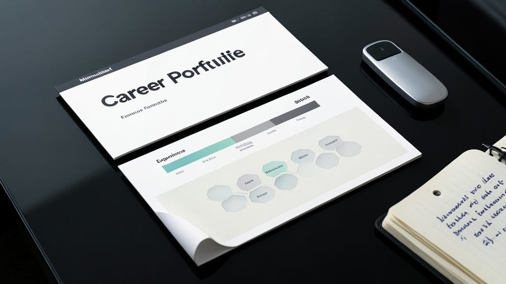 Minimalist Resume Portfolio Template