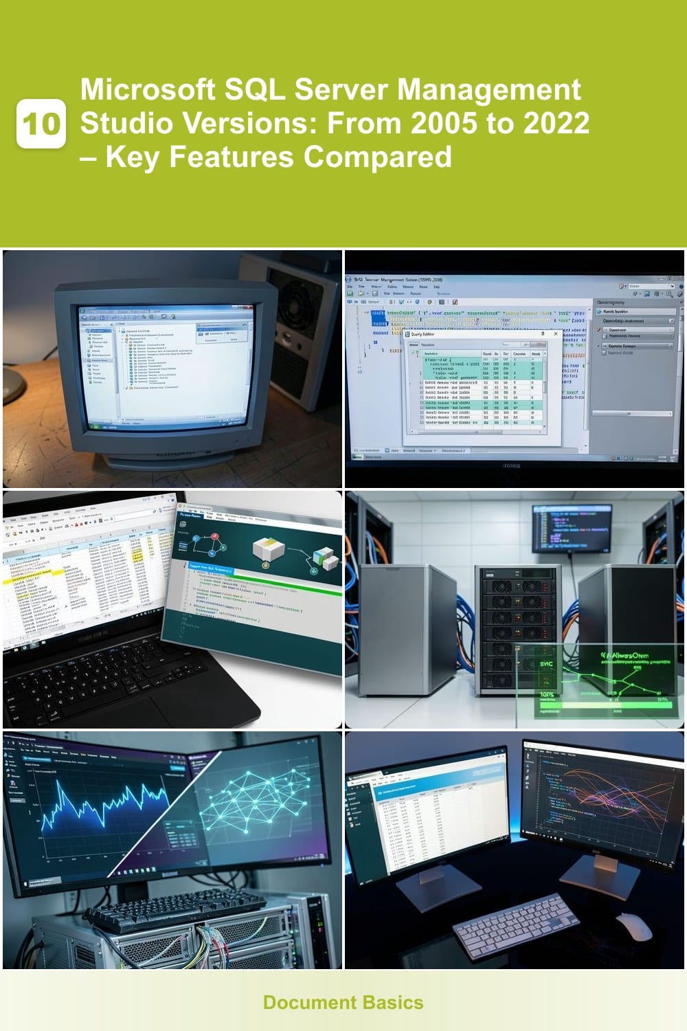 10 Microsoft SQL Server Management Studio Versions: From 2005 to 2022 – Key Features Compared