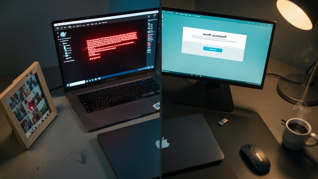 Create Separate User Accounts For Work