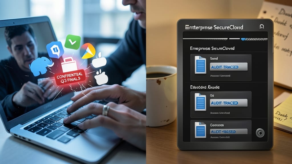 Use Company-Approved Cloud Storage Only